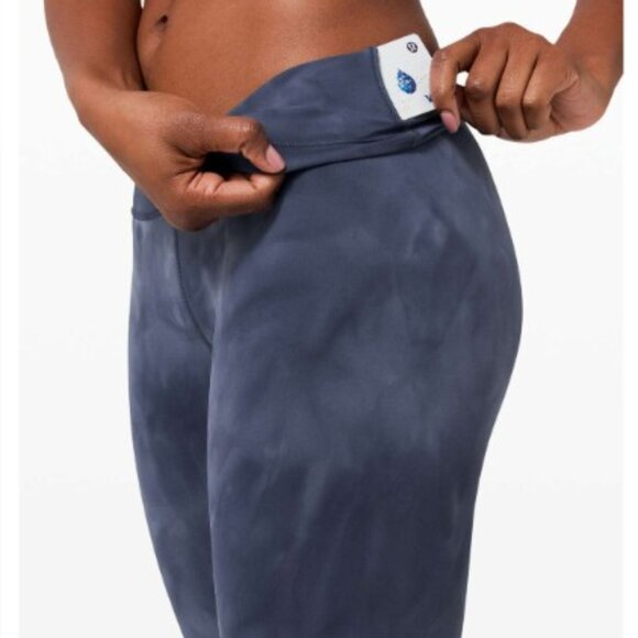 Lululemon Wunder Train High-Rise Crop 21" in Diamond Dye - Size 6 - Picture 5 of 10